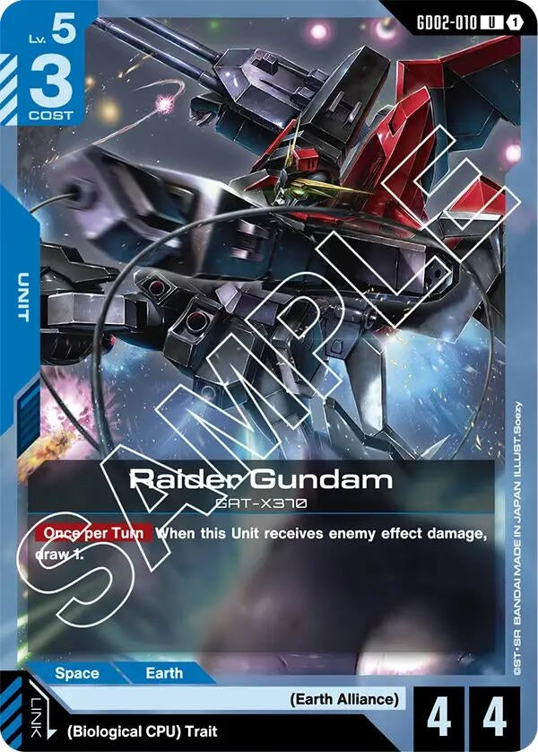 Raider Gundam (GD02-010) (Dual Impact)