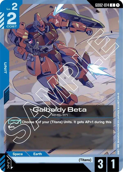 Galbaldy Beta (GD02-014) (Dual Impact)