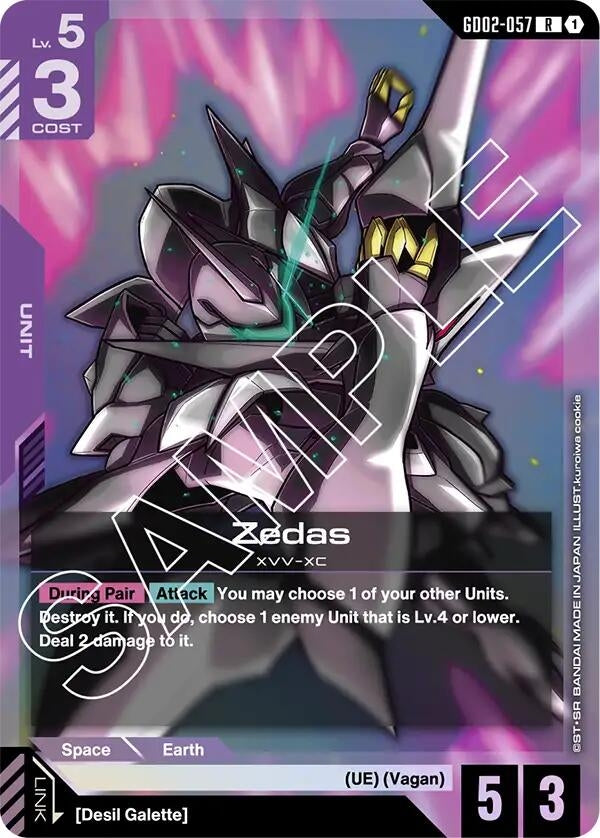 Zedas (GD02-057) (Dual Impact)