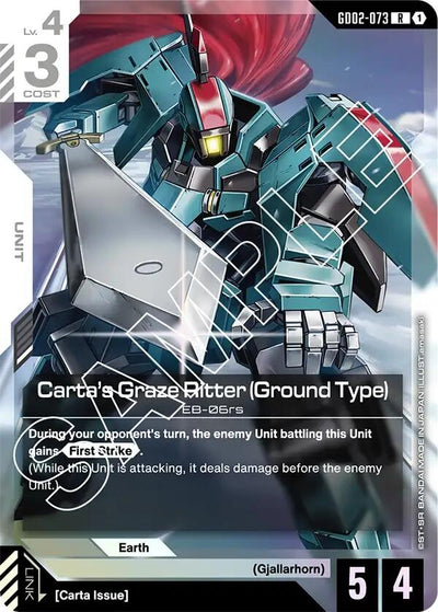 Carta's Graze Ritter (Ground Type) (GD02-073) (Dual Impact)