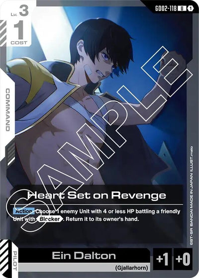 Heart Set on Revenge (GD02-118) (Dual Impact)