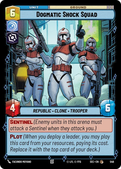Dogmatic Shock Squad (Foil) (546) (Secrets of Power)