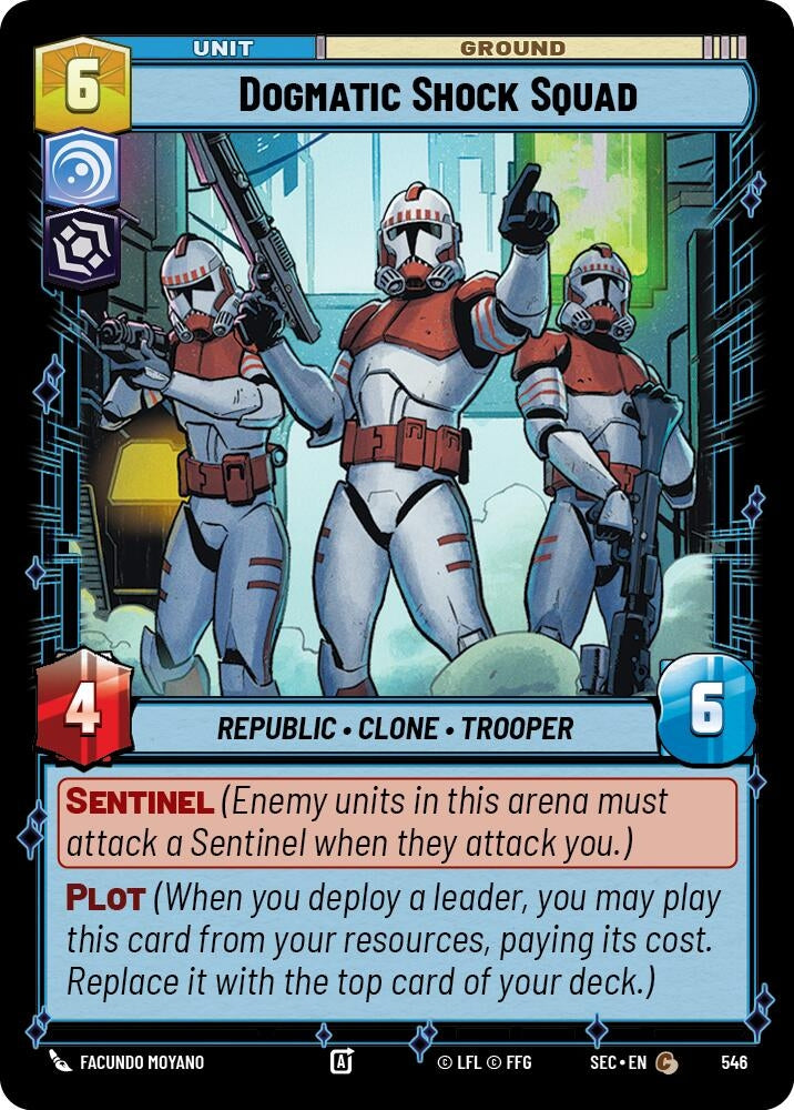 Dogmatic Shock Squad (Foil) (546) (Secrets of Power)