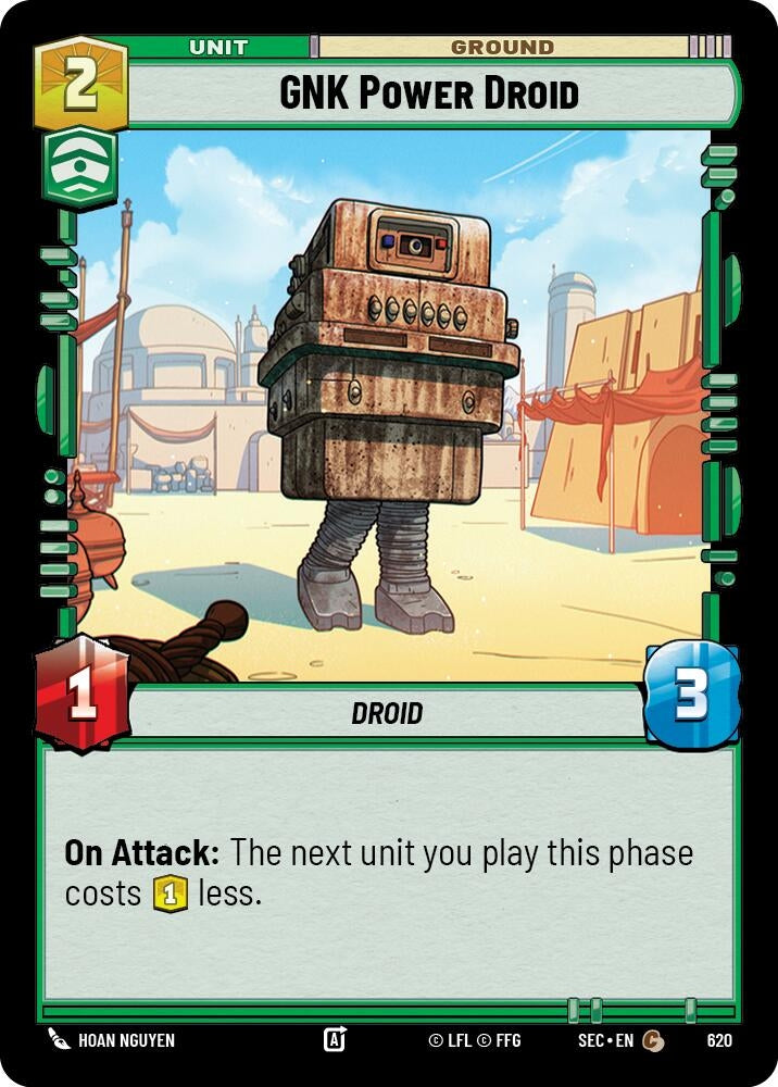 Image for GNK Power Droid (Foil) (620) (Secrets of Power) - Star Wars: Unlimited