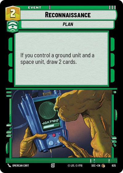 Reconnaissance (Foil) (635) (Secrets of Power)