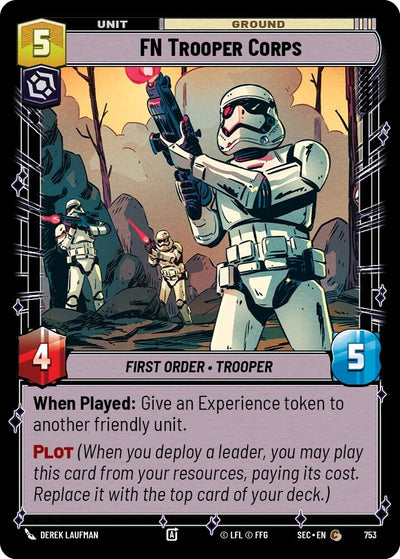 FN Trooper Corps (Foil) (753) (Secrets of Power)
