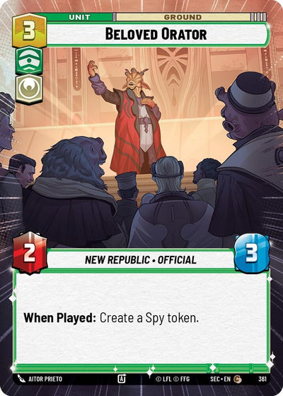 Beloved Orator (Hyperspace) (361) (Secrets of Power)