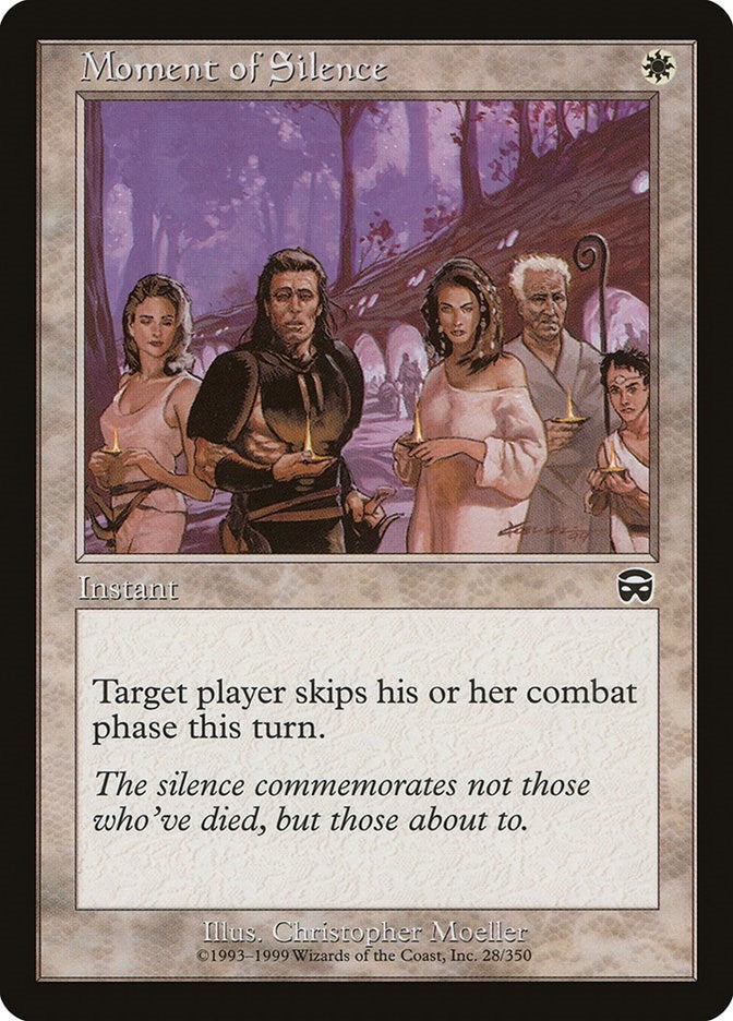 Moment of Silence (28) [MMQ] - MTG Single