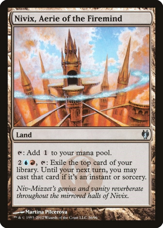 Nivix Aerie of the Firemind (36) [DDJ] - MTG Single