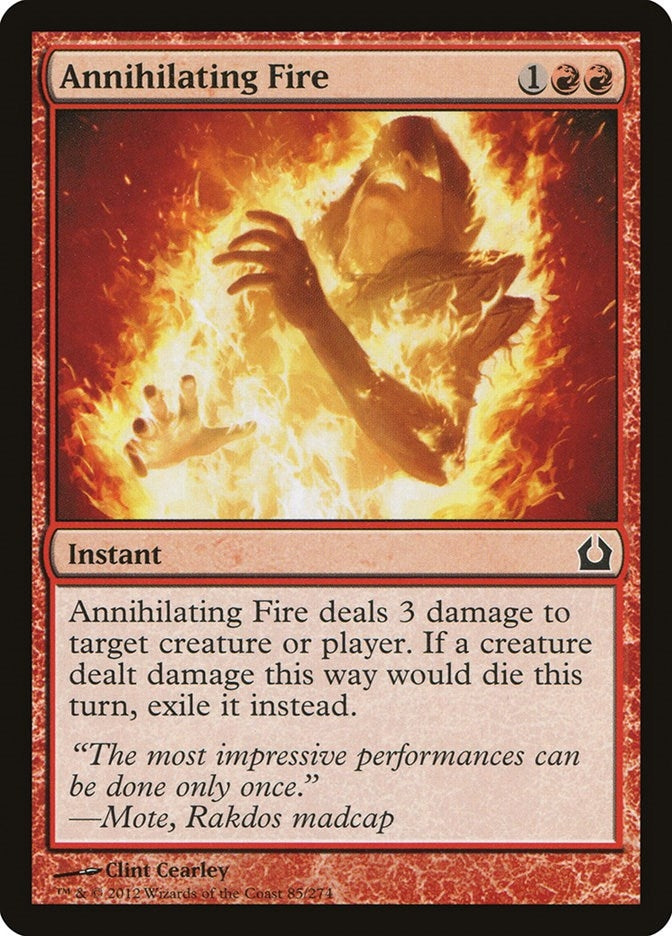 Annihilating Fire (85) [RTR] - MTG Single