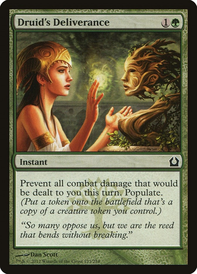 Druid’s Deliverance (123) [RTR] - MTG Single