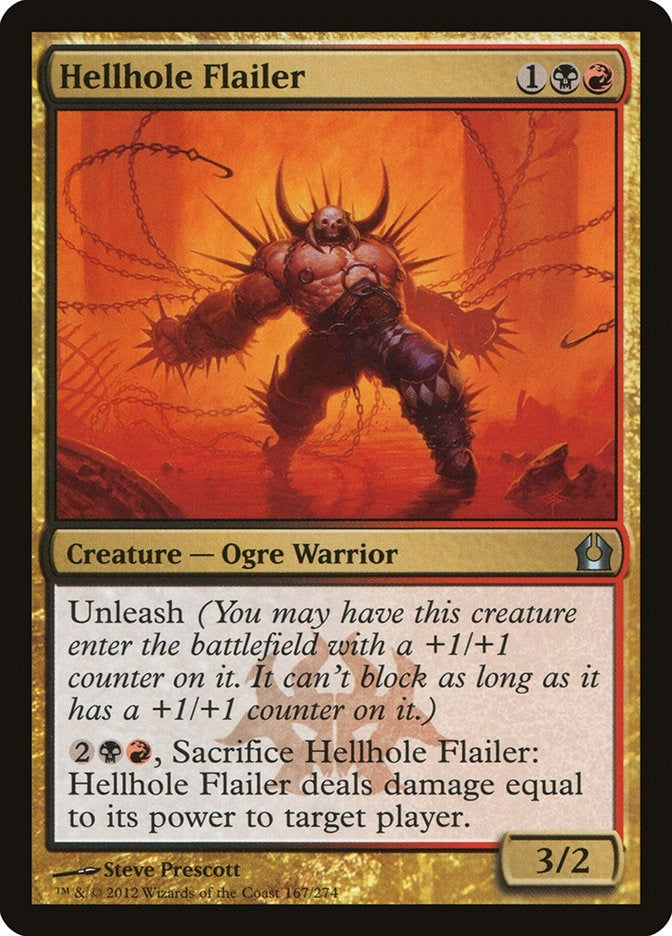 Hellhole Flailer (167) [RTR] - MTG Single