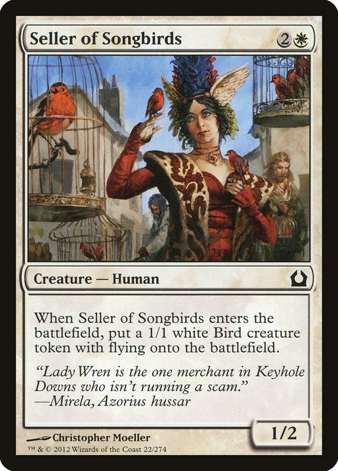 Seller of Songbirds (22) [RTR] - MTG Single