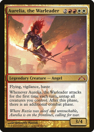 Aurelia the Warleader (143) [GTC] - MTG Single
