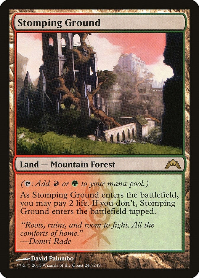 Stomping Ground (247) [GTC] - MTG Single