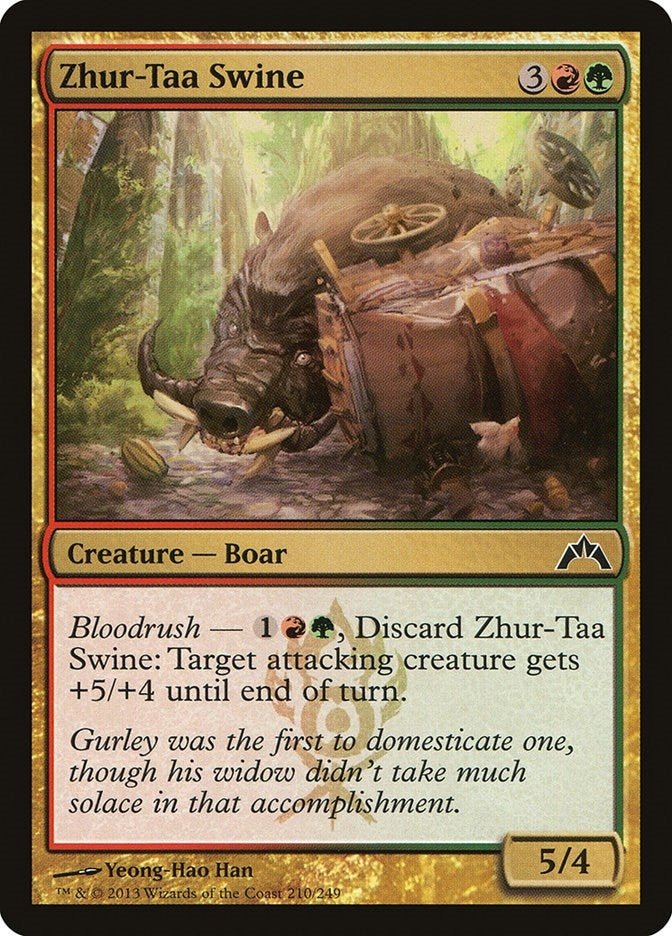 Zhur-Taa Swine (210) [GTC] - MTG Single