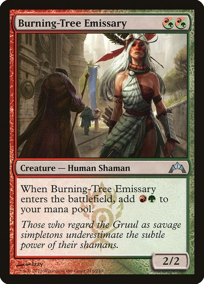 Burning-Tree Emissary (216) [GTC] - MTG Single