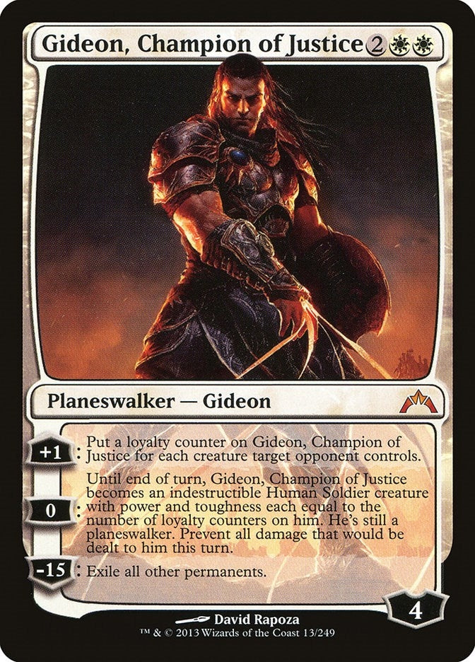Gideon Champion of Justice (13) [GTC] - MTG Single