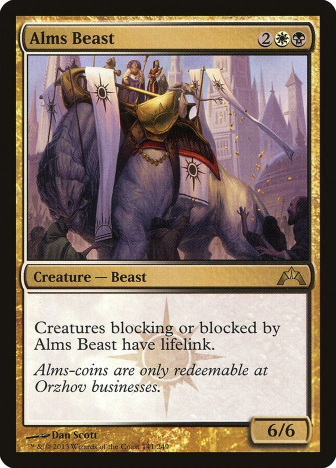 Alms Beast (141) [GTC] - MTG Single