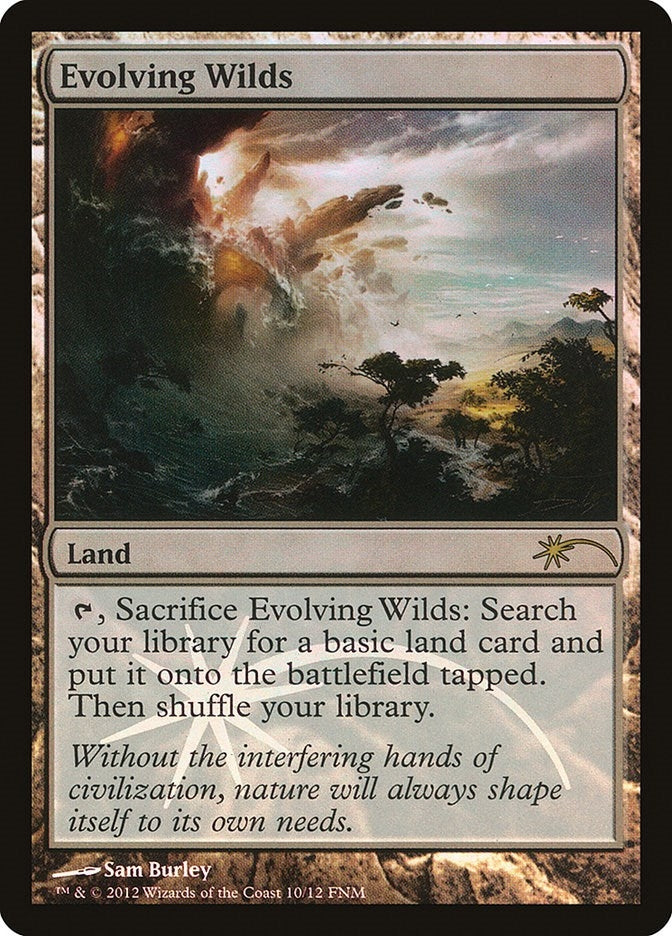 Evolving Wilds (10) [FNM] - MTG Single
