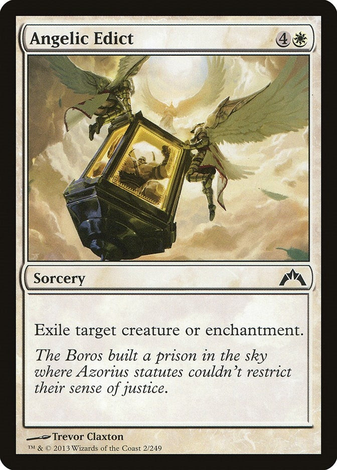 Angelic Edict (2) [GTC] - MTG Single