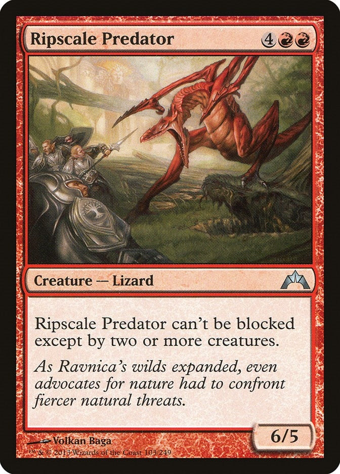 Ripscale Predator (103) [GTC] - MTG Single