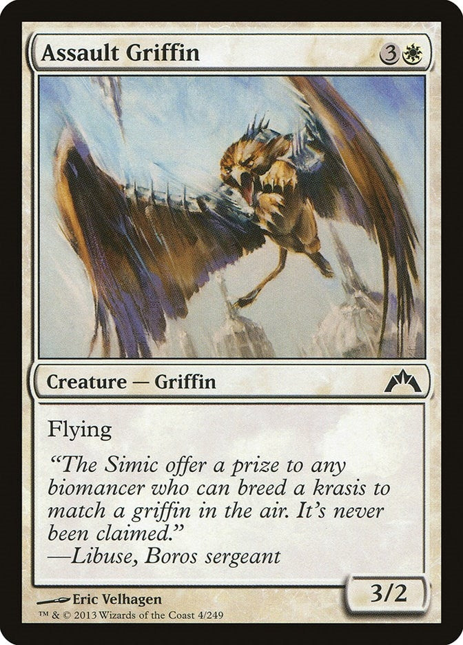 Assault Griffin (4) [GTC] - MTG Single