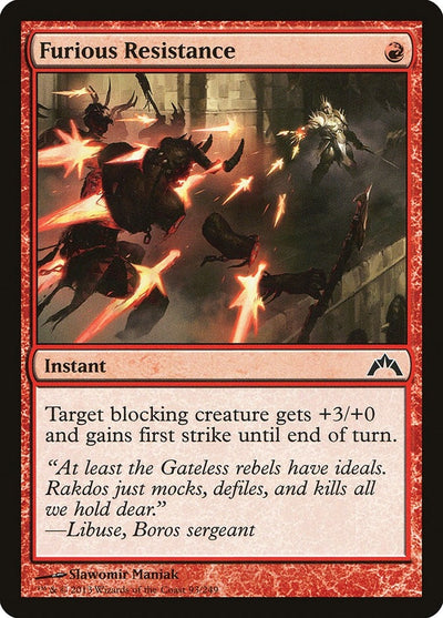 Furious Resistance (93) [GTC]