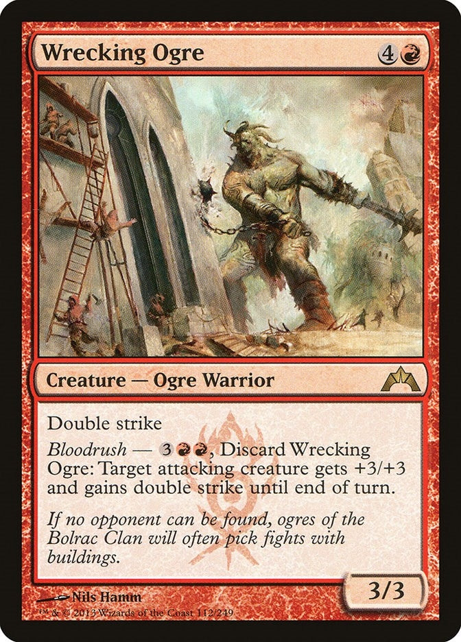 Wrecking Ogre (112) [GTC] - MTG Single