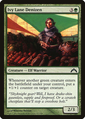 Ivy Lane Denizen (125) [GTC] - MTG Single