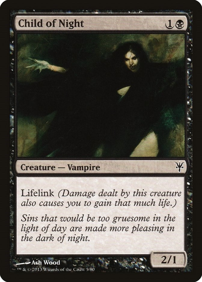 Child of Night (5) [DDK] - MTG Single