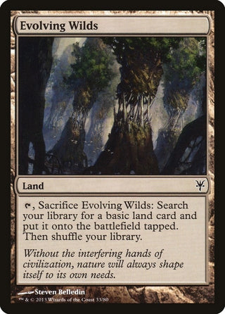 Evolving Wilds (33) [DDK] - MTG Single