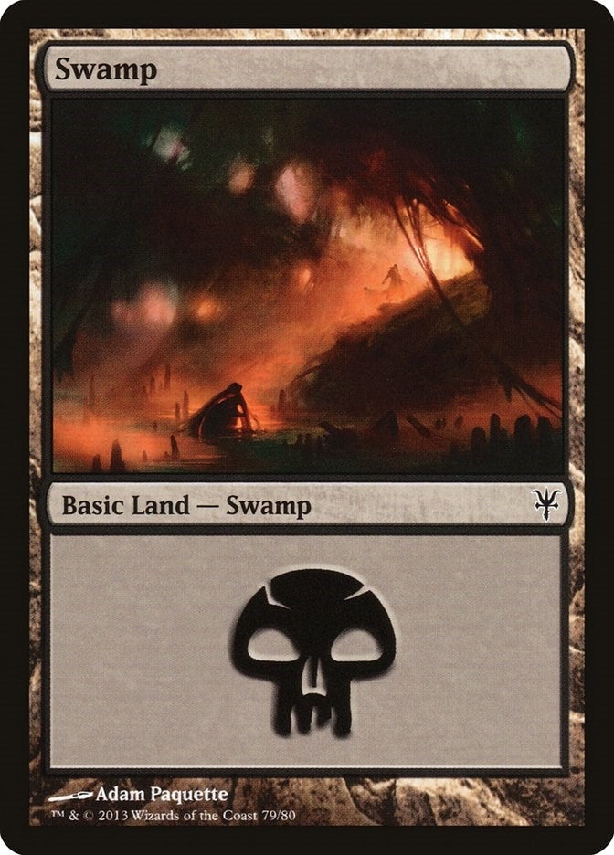 Swamp (79) (79) [DDK] - MTG Single