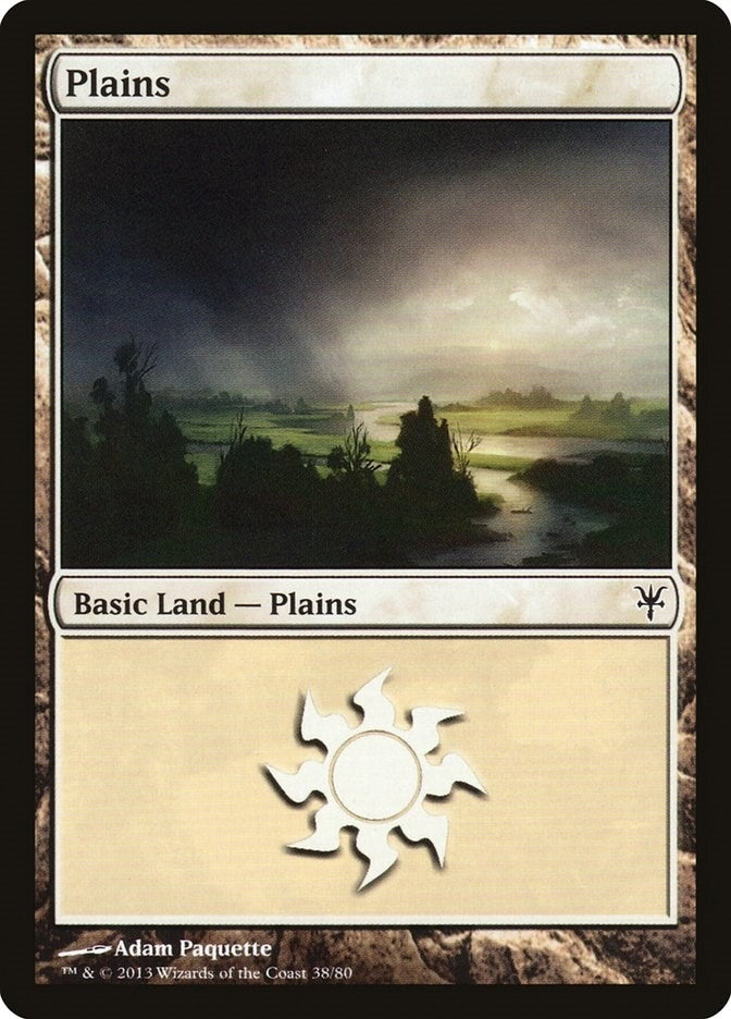 Plains (38) (38) [DDK] - MTG Single