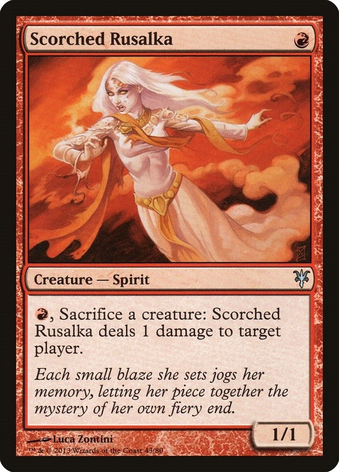 Scorched Rusalka (43) [DDK] - MTG Single