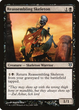 Reassembling Skeleton (44) [DDK] - MTG Single