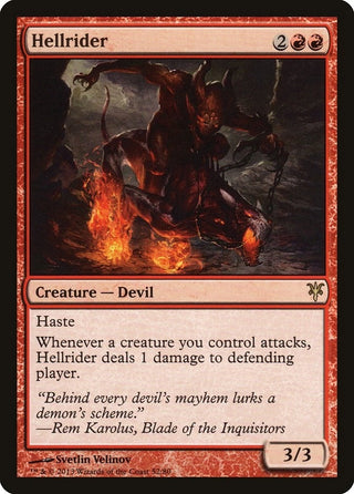 Hellrider (52) [DDK] - MTG Single