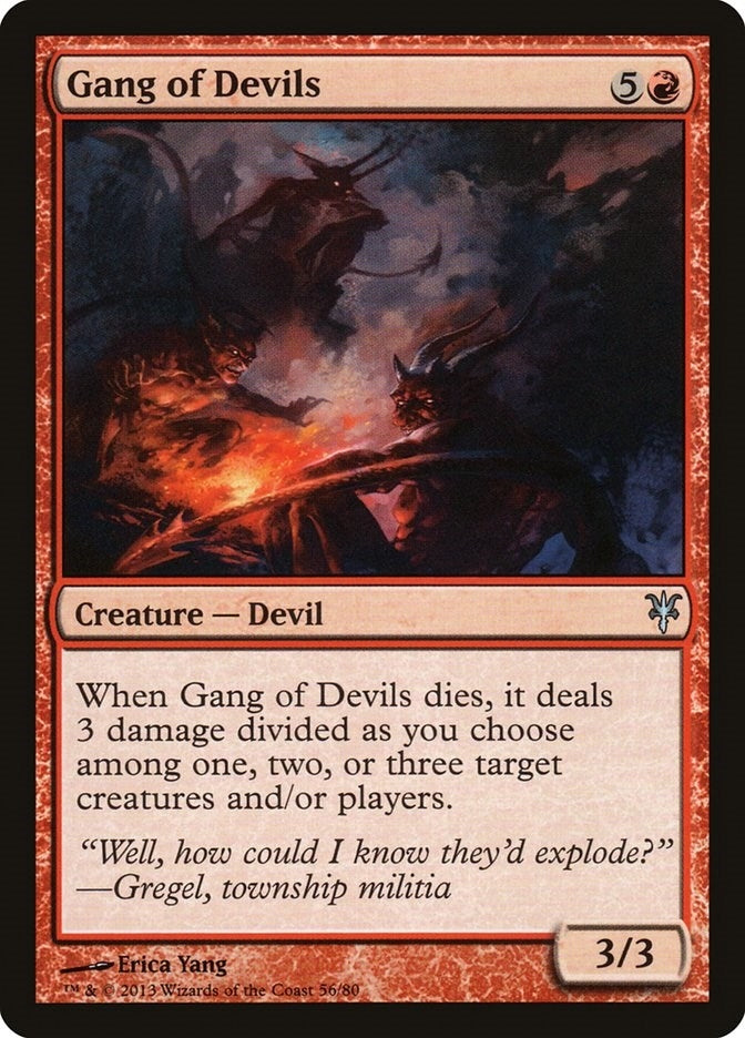 Gang of Devils (56) [DDK] - MTG Single