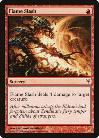 Flame Slash (60) [DDK] - MTG Single