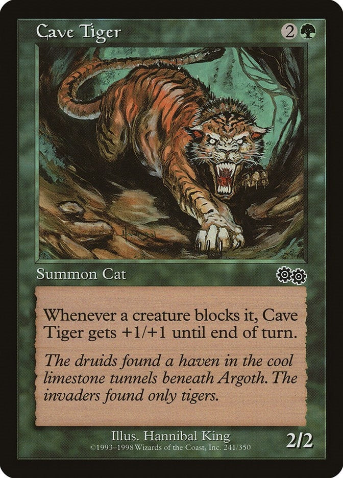 Cave Tiger (241) [USG] - MTG Single