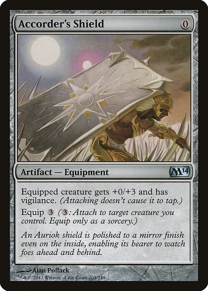 Accorder’s Shield (204) [M14] - MTG Single