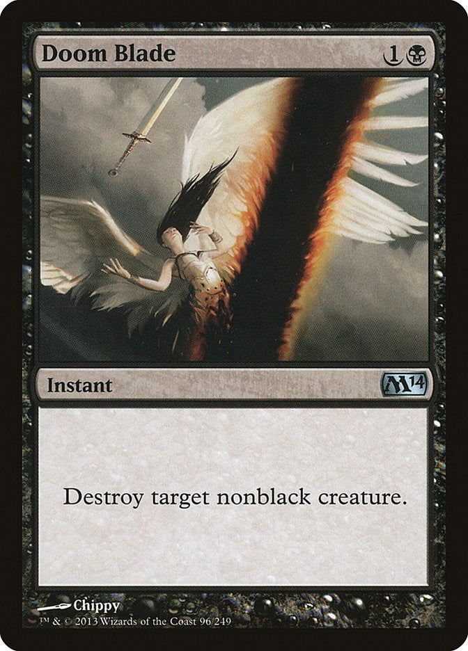 Doom Blade (96) [M14] - MTG Single
