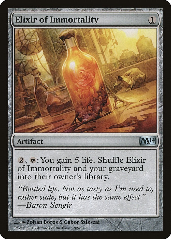 Elixir of Immortality (209) [M14] - MTG Single