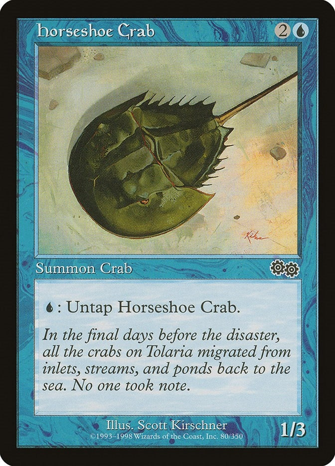 Horseshoe Crab (80) [USG] - MTG Single