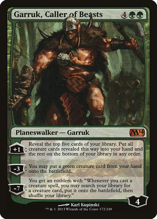 Garruk Caller of Beasts (172) [M14] - MTG Single