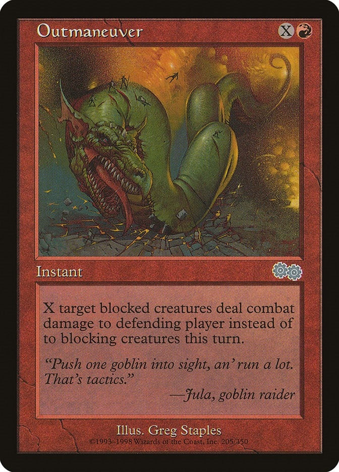 Outmaneuver (205) [USG] - MTG Single