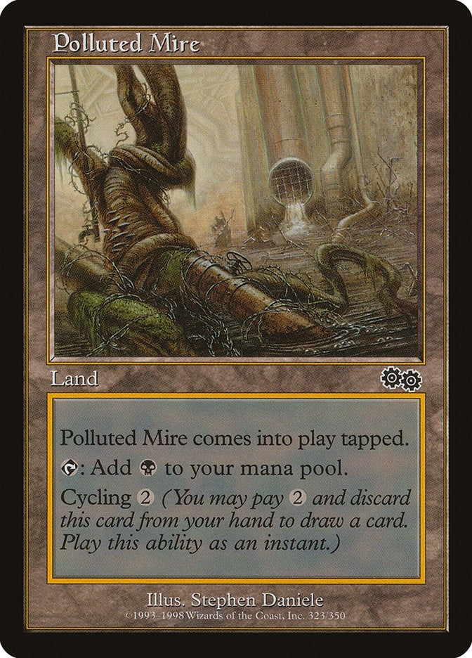 Polluted Mire (323) [USG] - MTG Single