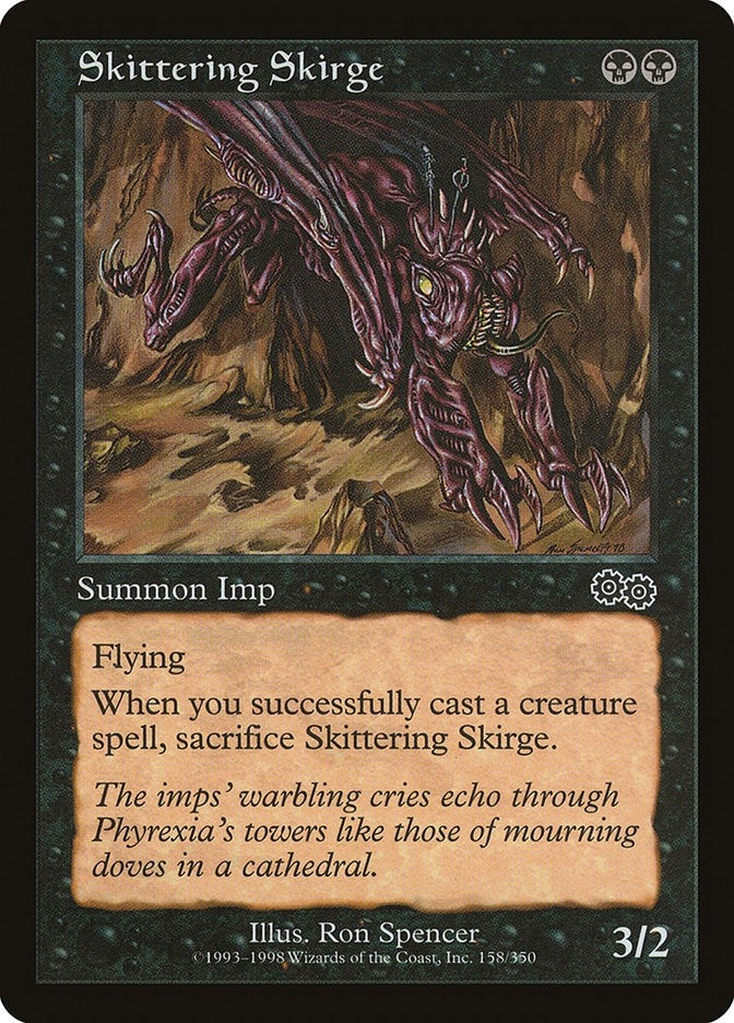 Skittering Skirge (158) [USG] - MTG Single
