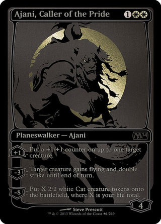 Ajani Caller of the Pride (SDCC 2013 Exclusive) (1) [MEDIA] - MTG Single