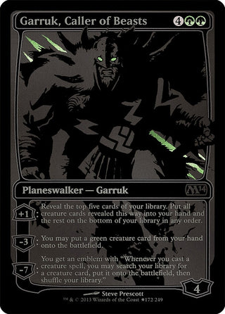 Garruk Caller of Beasts (SDCC 2013 Exclusive) (172) [MEDIA] - MTG Single